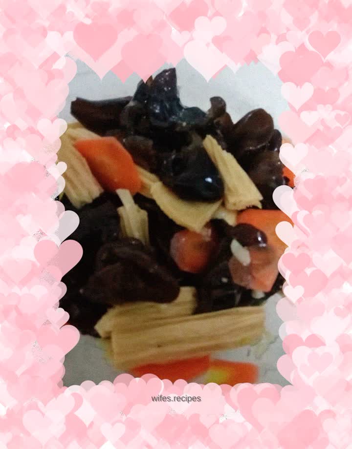 Cold Bean Curd and Fungus