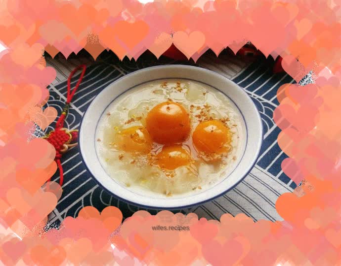 Kumquat and Tremella Sugar Water