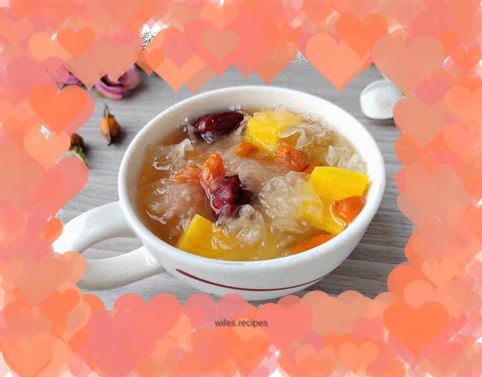 Sweet Potato, Red Date and Tremella Soup