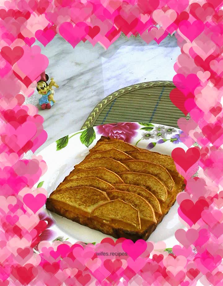 Cinnamon Apple Pomelo Toast