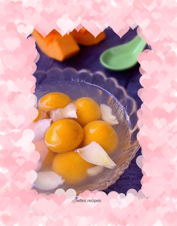 Lily Pumpkin Rice Balls