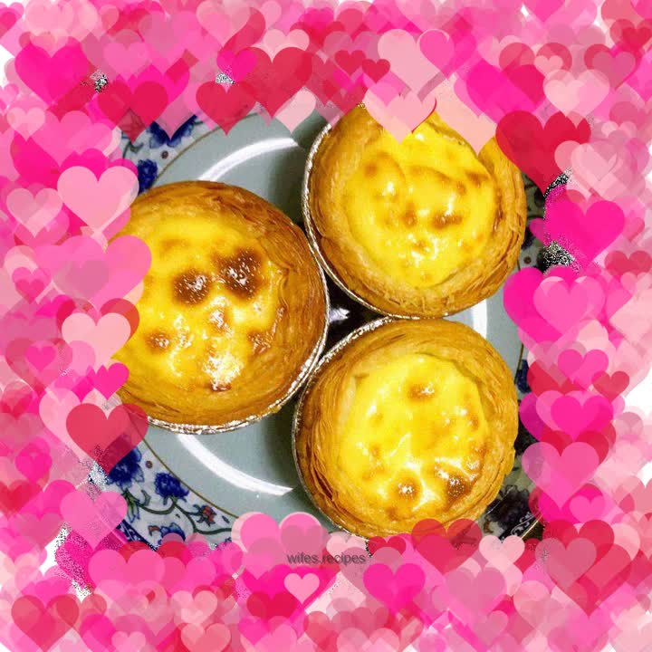 Luscious egg tart