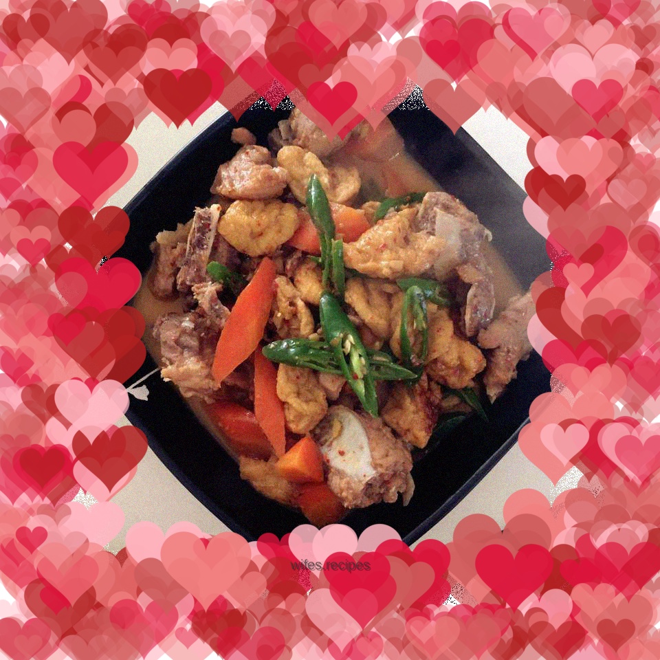 Braised Pork Ribs with Soybeans