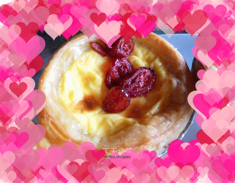 Blackberry and Portuguese Tart