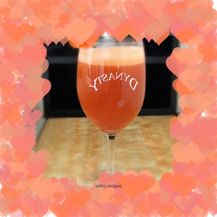 Carrot apple juice