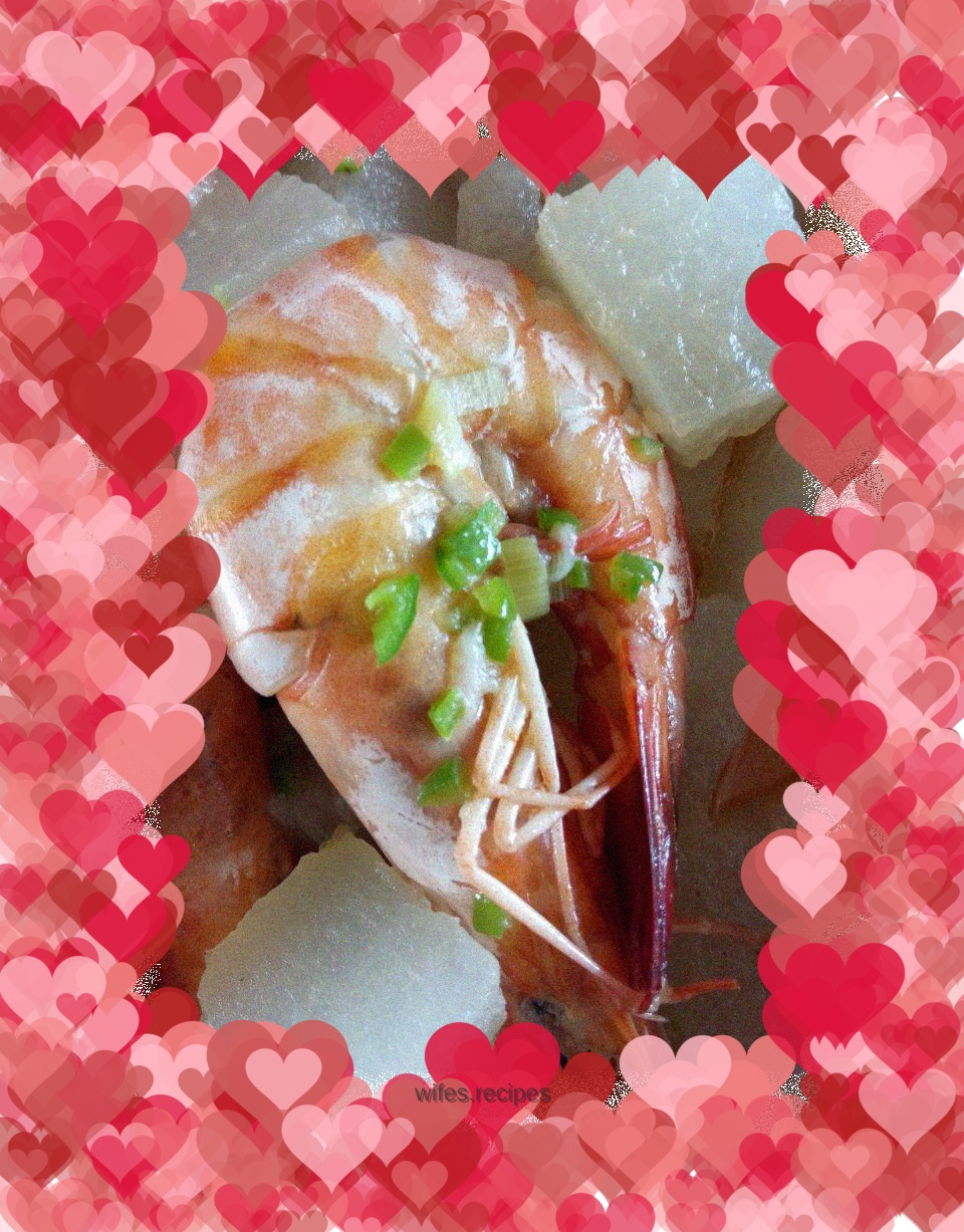 Winter Melon Stewed Shrimp