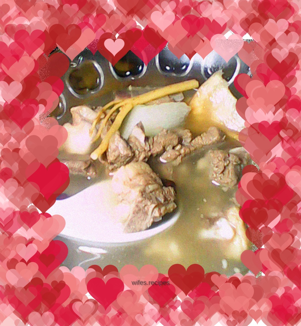 Winter Warm Soup——Lamb Chops Soup