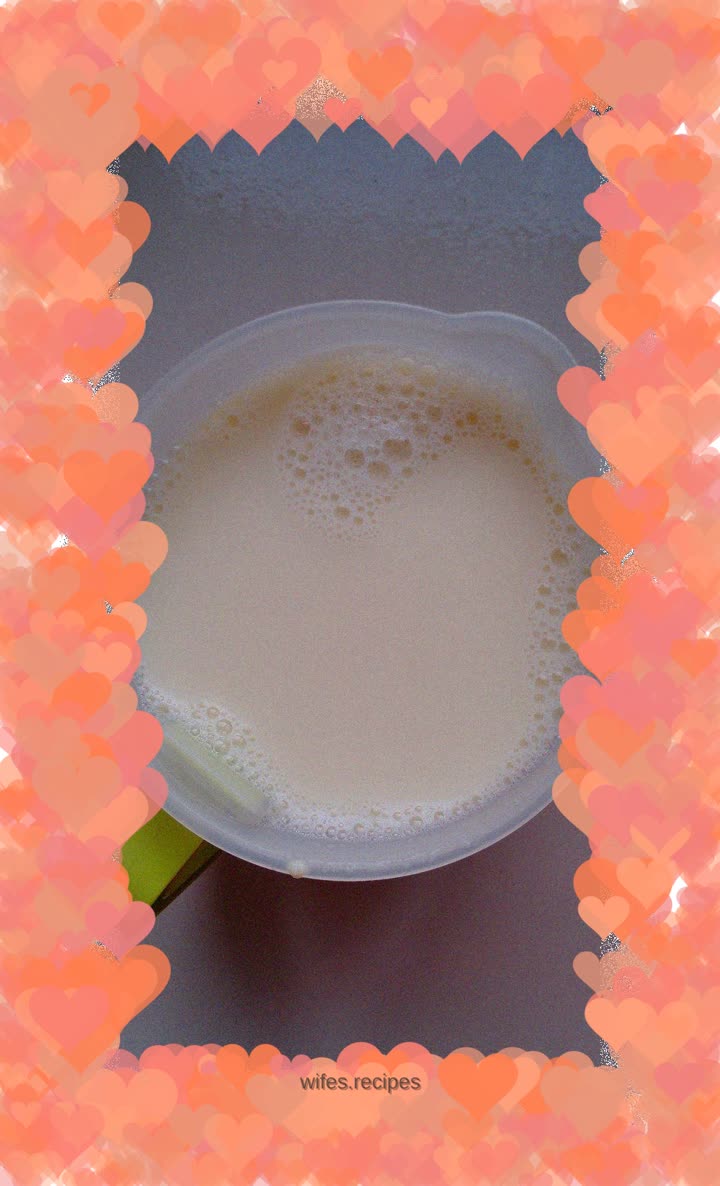 An alternative summer drink, soy milk