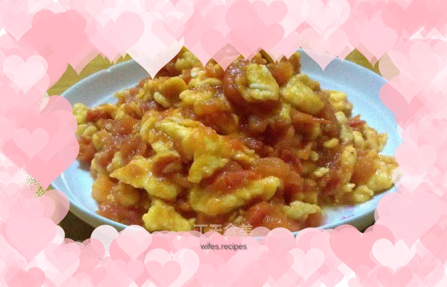 Tomato scrambled eggs