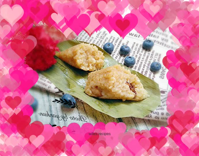 Salty pork rice dumplings