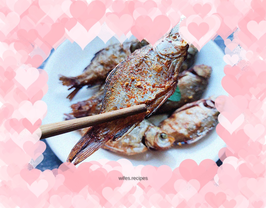 Grilled Cumin Small Crucian Carp (Air Fryer)