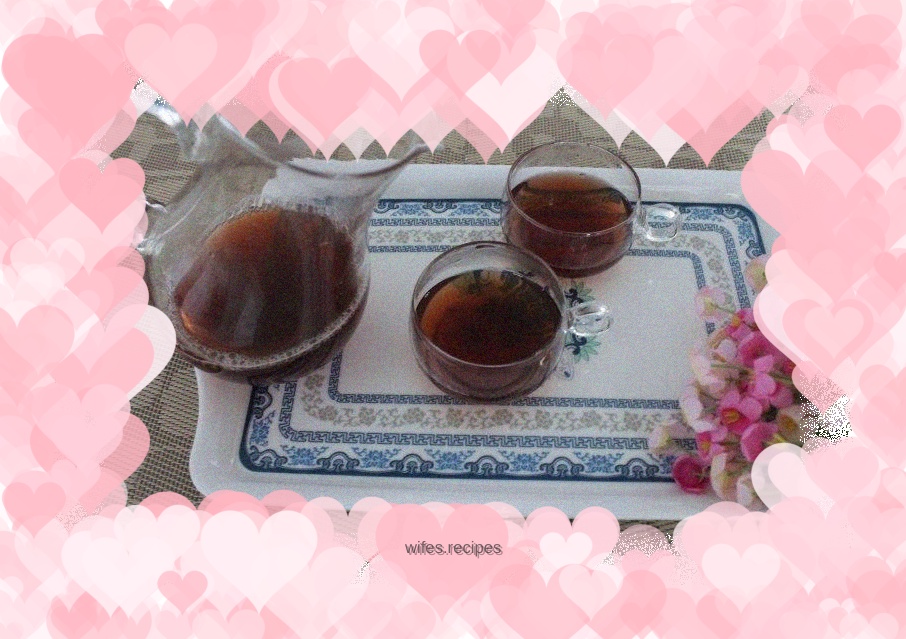 Delicious sour plum soup