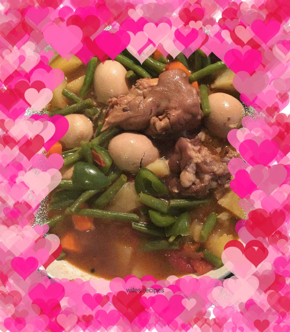 Stewed randomly~My favorite hometown dish