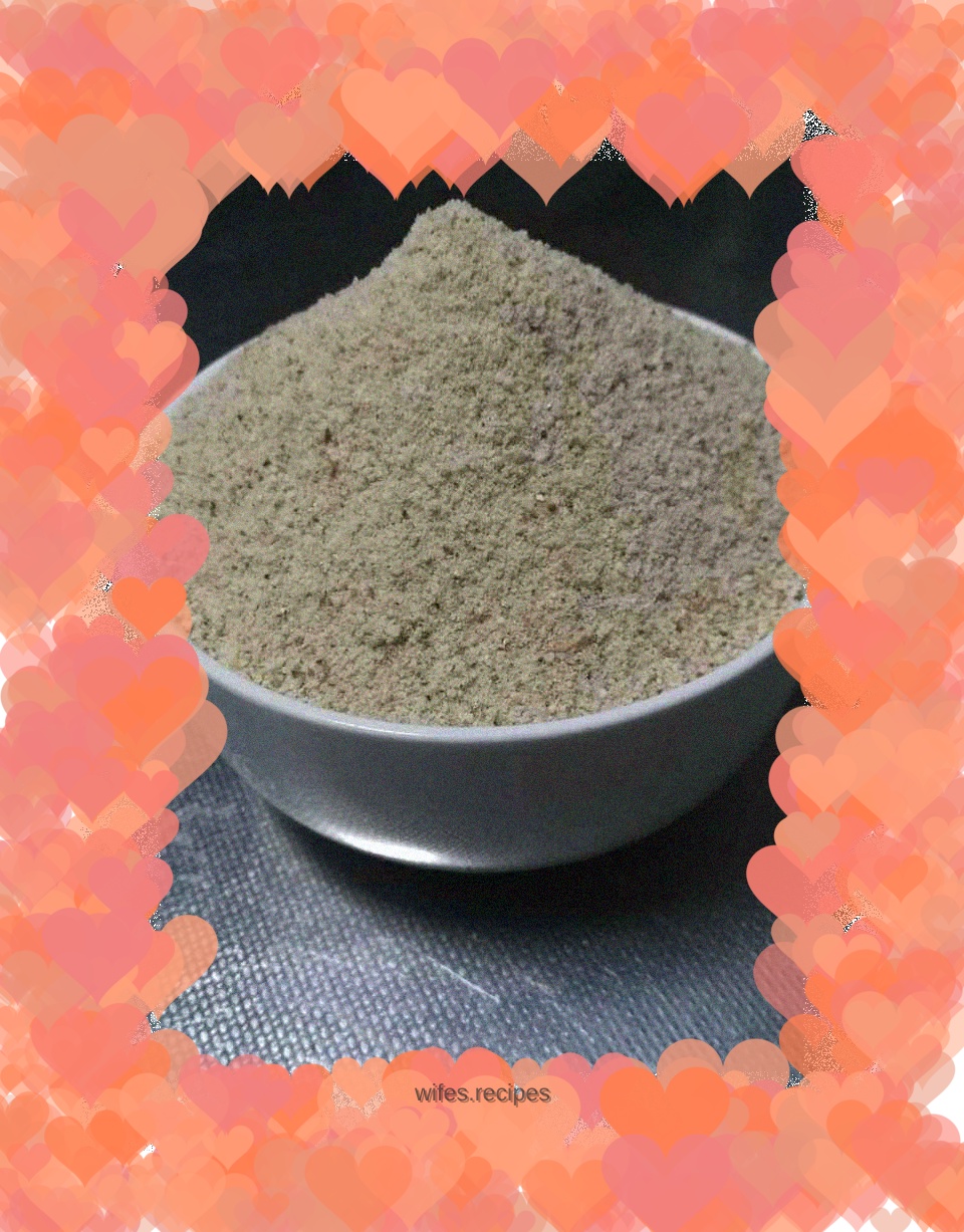 Steamed pork powder