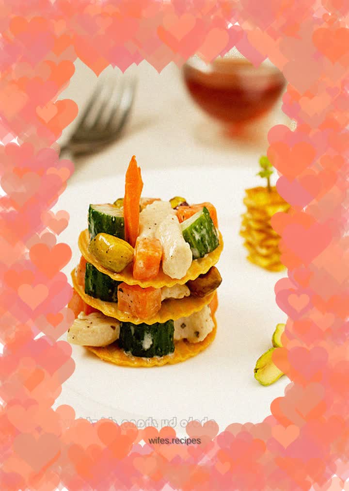 【Wandofu Pistachio】Pistachio Chicken Salad