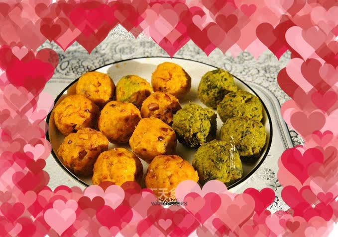 Pumpkin Snow Skin Mooncake Filling