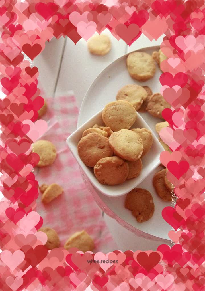 [Tomato Recipe] Peanut Butter Cookies - No cracking, not brittle, crunchy and delicious