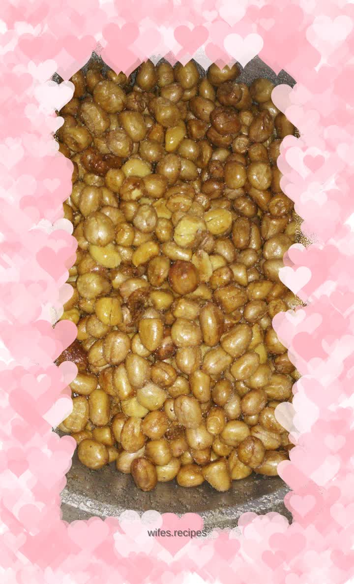 Fried peanuts