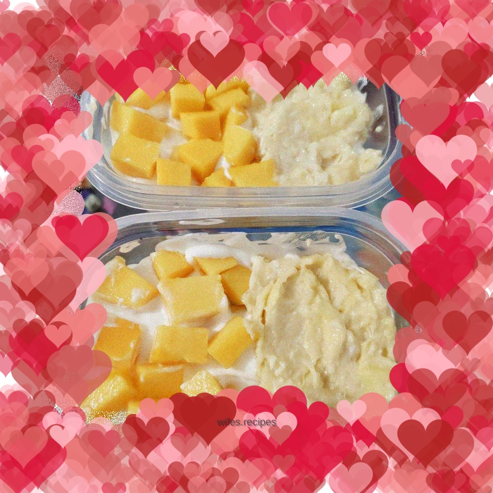 Durian and Mango Pancake Thousand Layer Box Cake