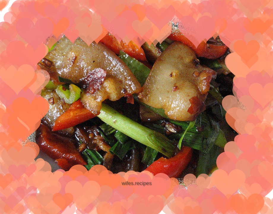 Spicy-----Twice-cooked Pork with Black Bean Flavor