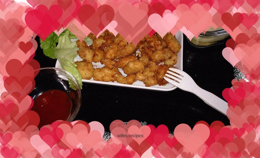 Make your own chicken popcorn