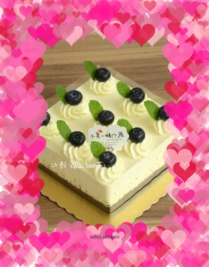 【Blueberry Yogurt Mousse】