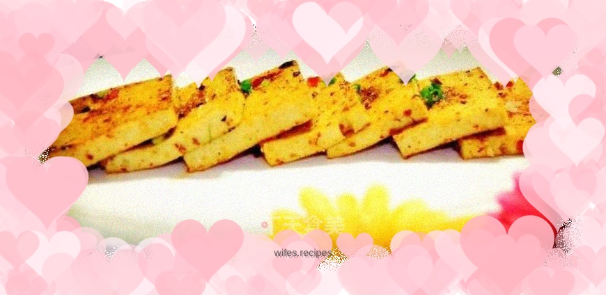 Pan-fried thousand-page tofu