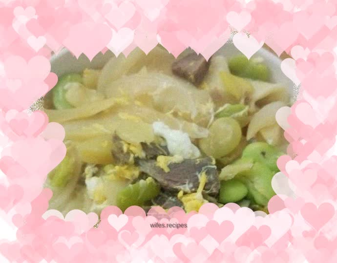 Hand-rolled egg noodles