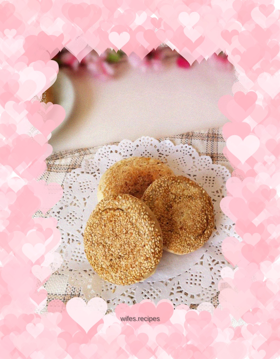 Bean dregs and sesame sauce pancakes
