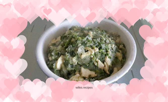 Braised tofu with cabbage