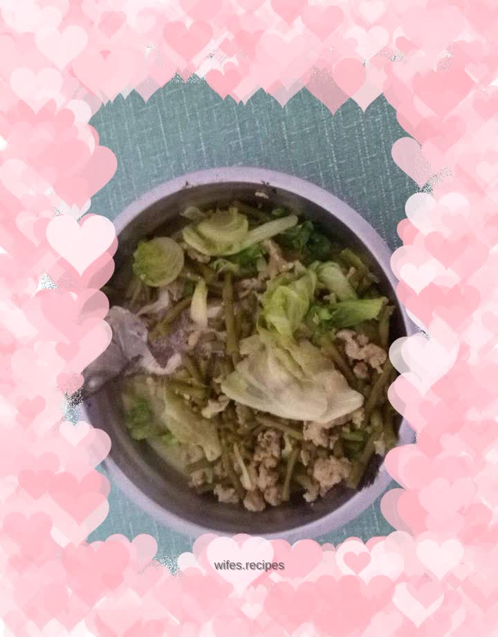 Braised seabass with pickles