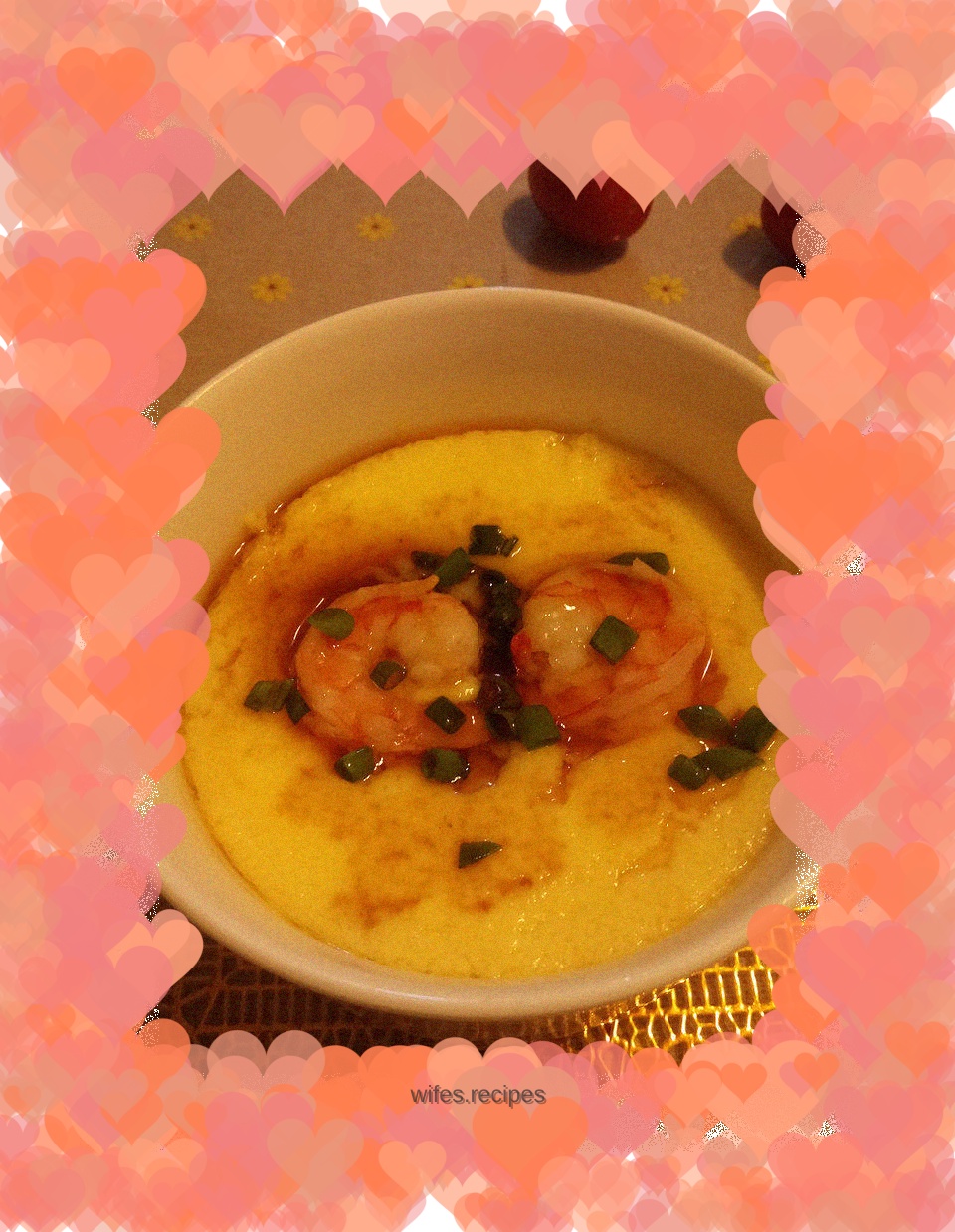 Steamed Egg with Shrimp