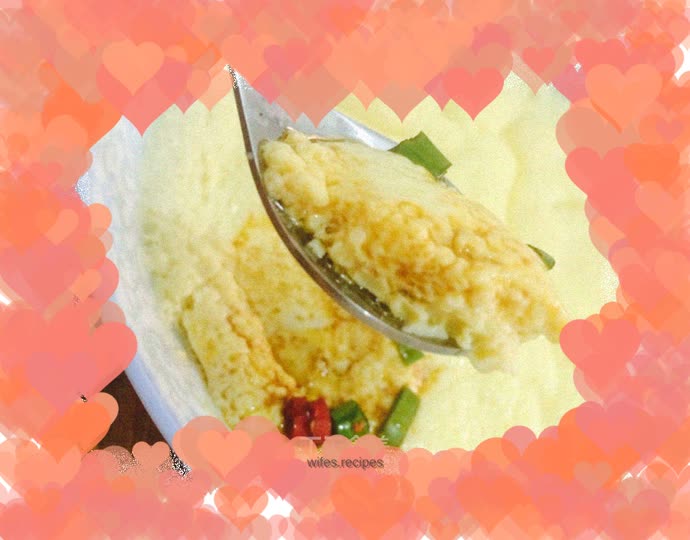 Steamed egg custard