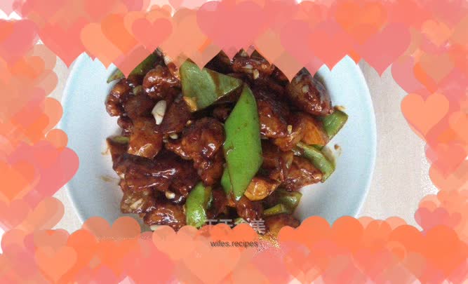 Less oily version of three delicacies