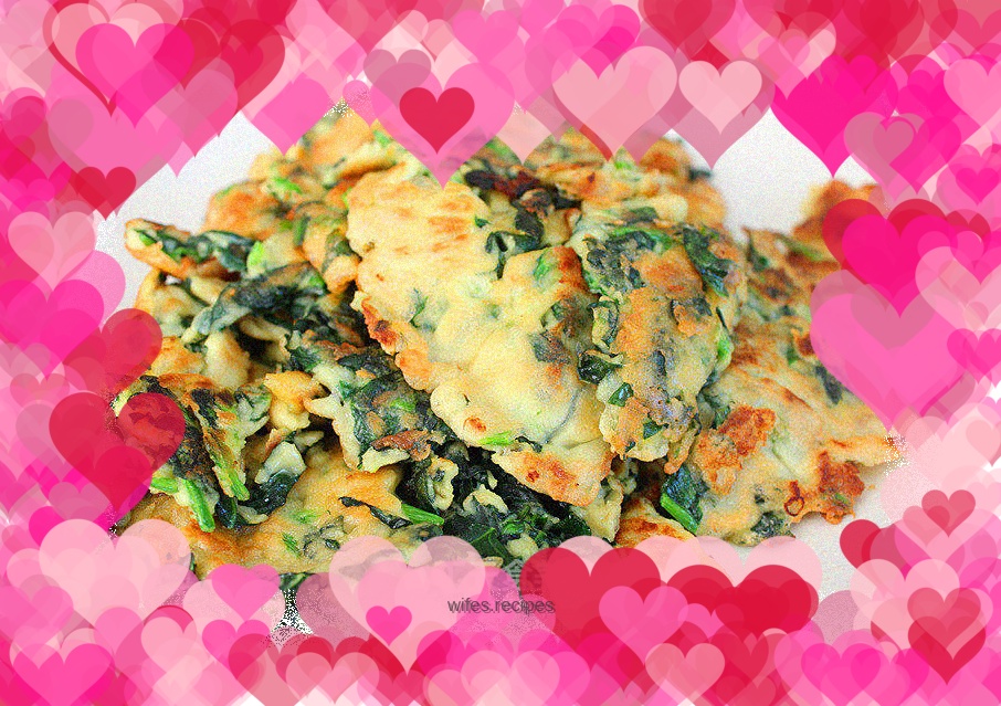 Spinach Egg Pancake