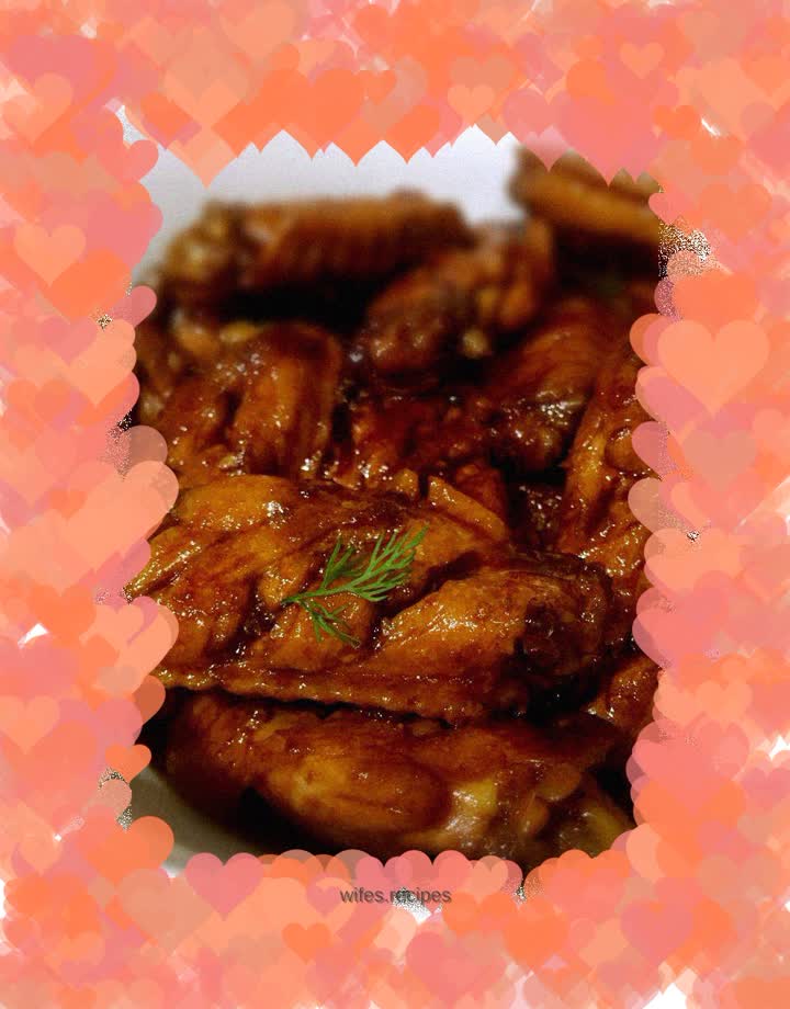 Sweet and sour chicken wings