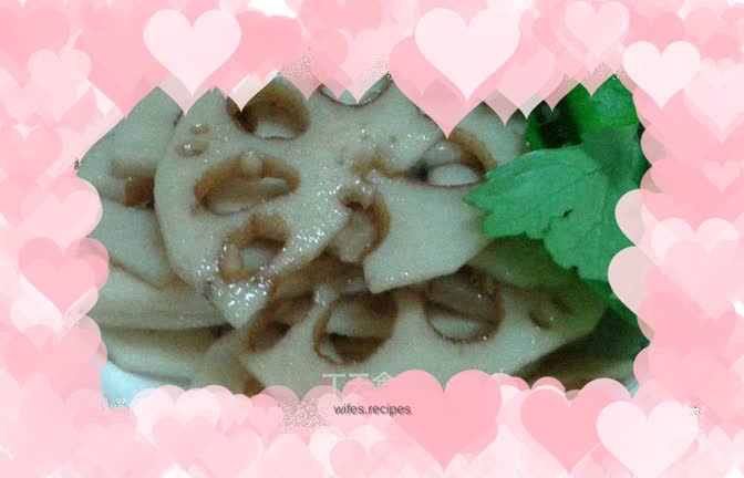 Cold lotus root