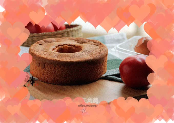 Tomato Sauce Chiffon Cake