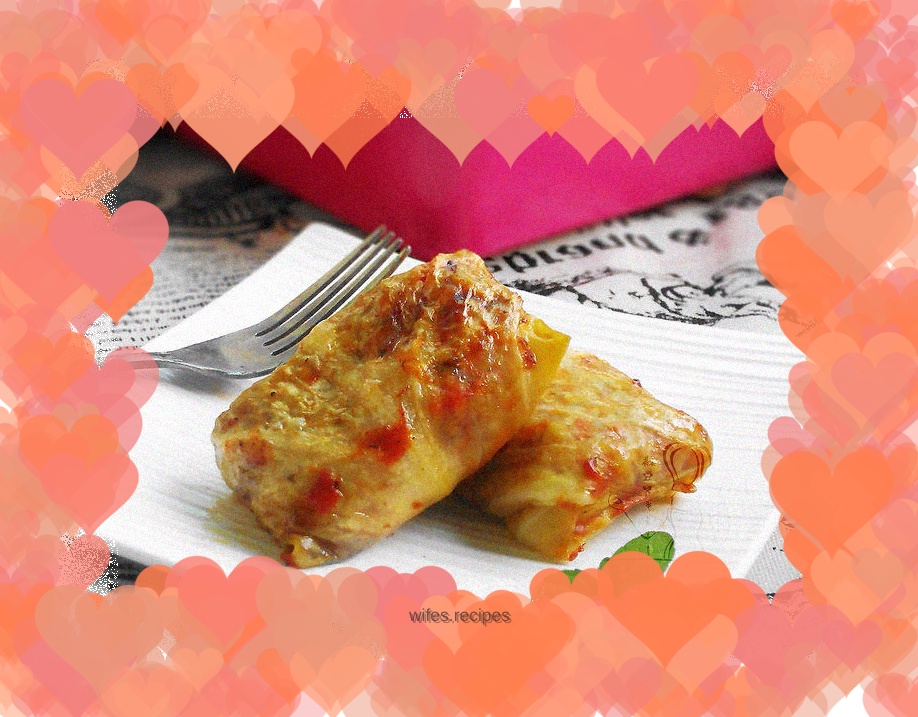 Grilled cabbage buns