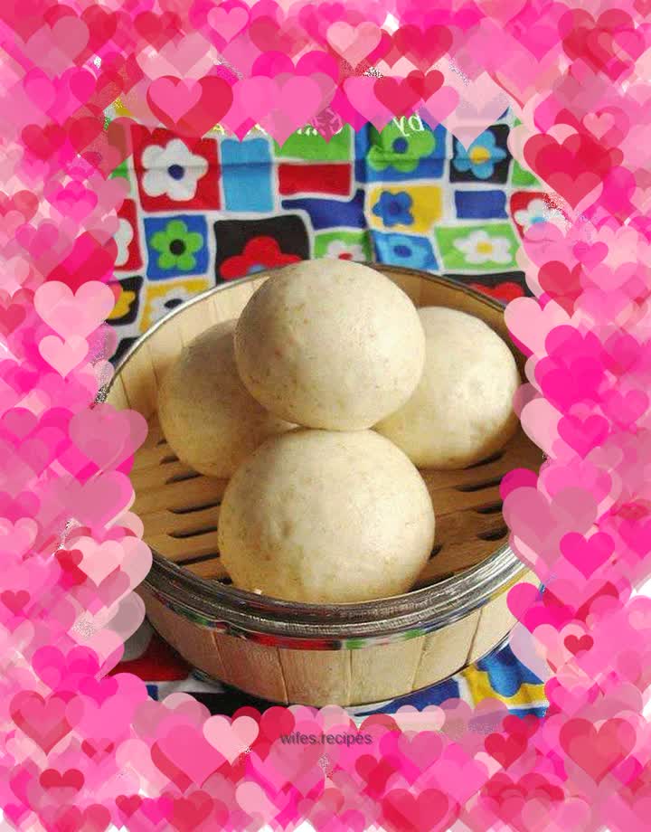 Homemade pasta-----[Whole wheat steamed buns]