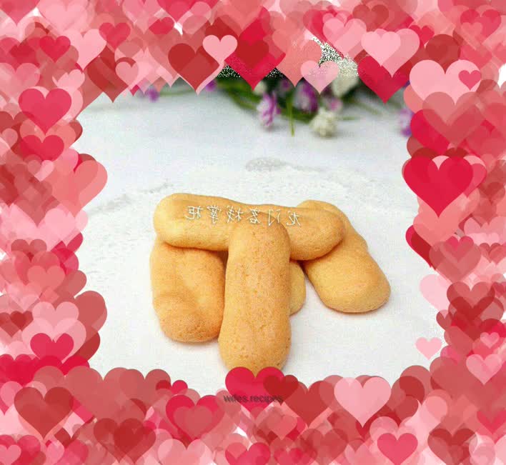 Baby finger biscuits