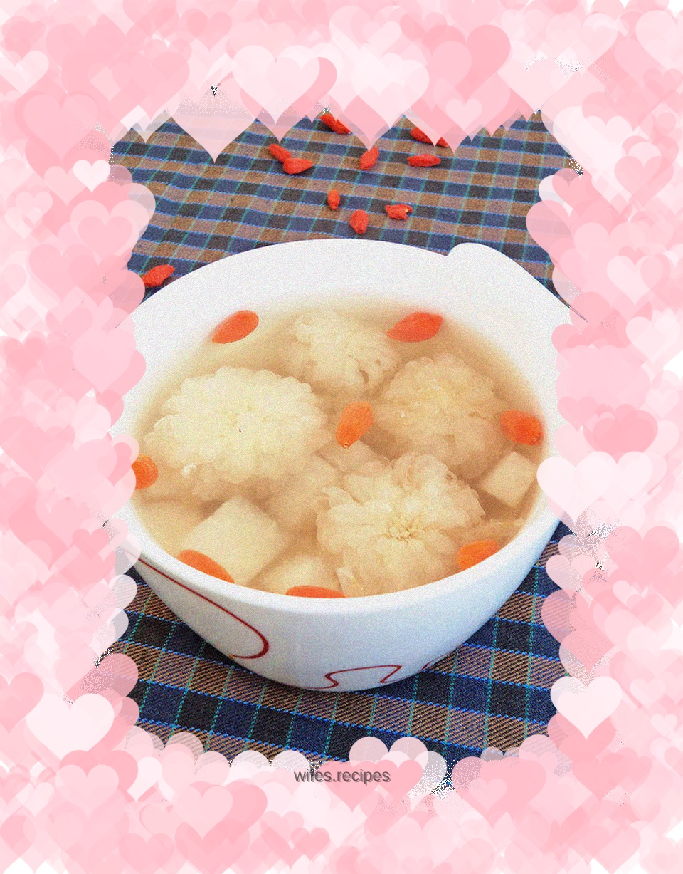 Snow pear chrysanthemum tea