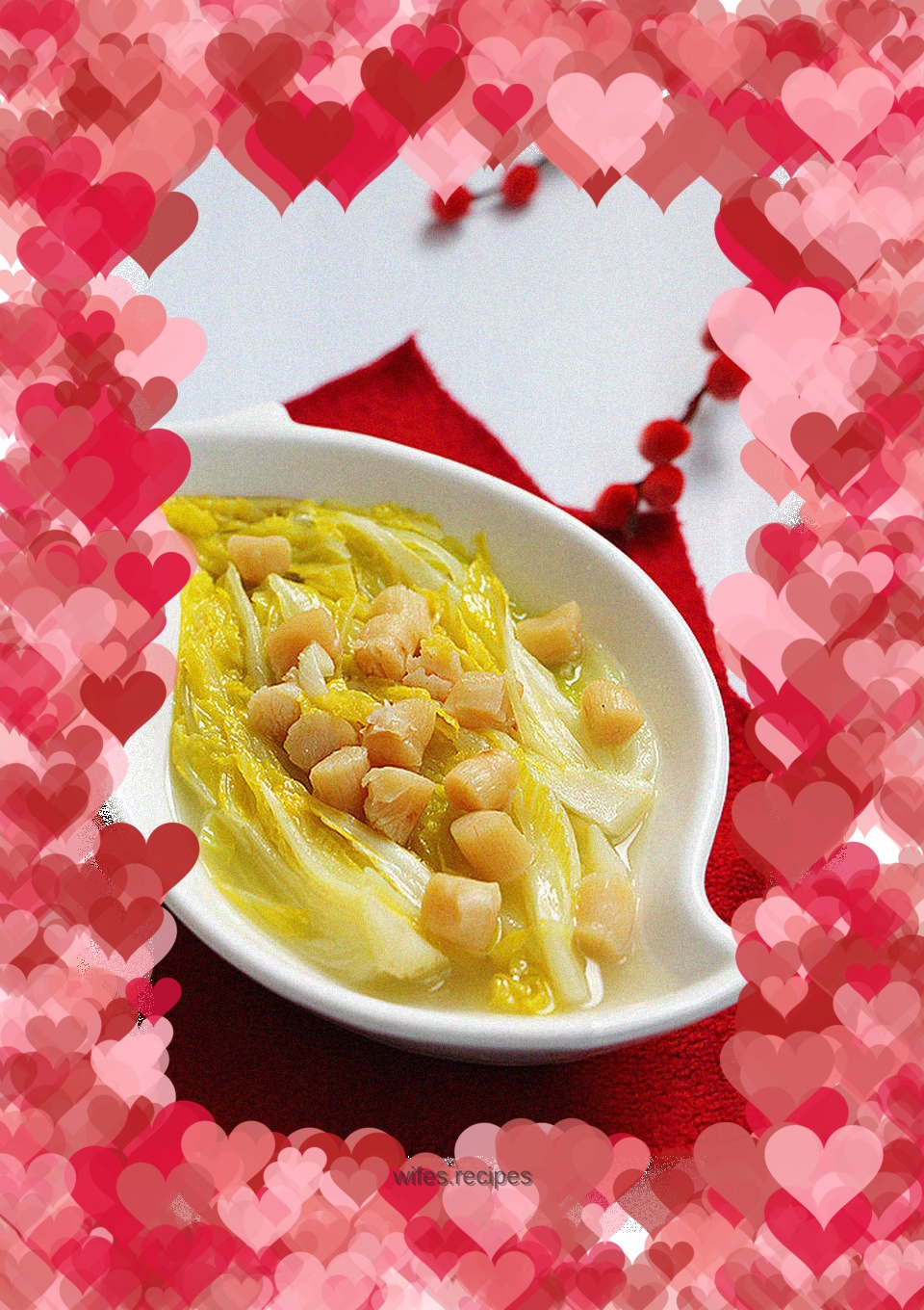 【Tianjin】Scallops and baby cabbage