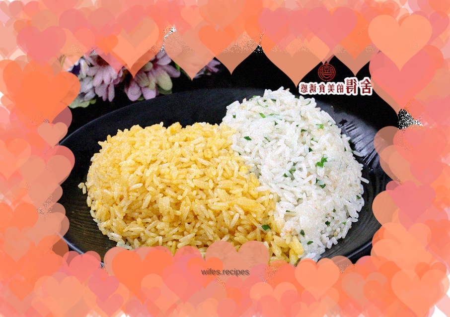 How to fry [Mandarin Duck Omelette Rice] with clear grains