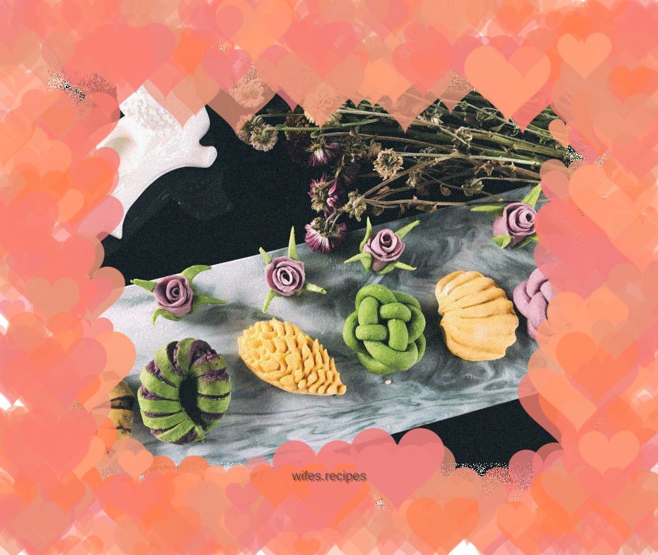 Five simple fancy steamed buns