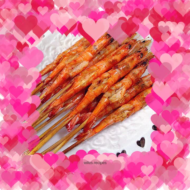 Cumin grilled shrimp