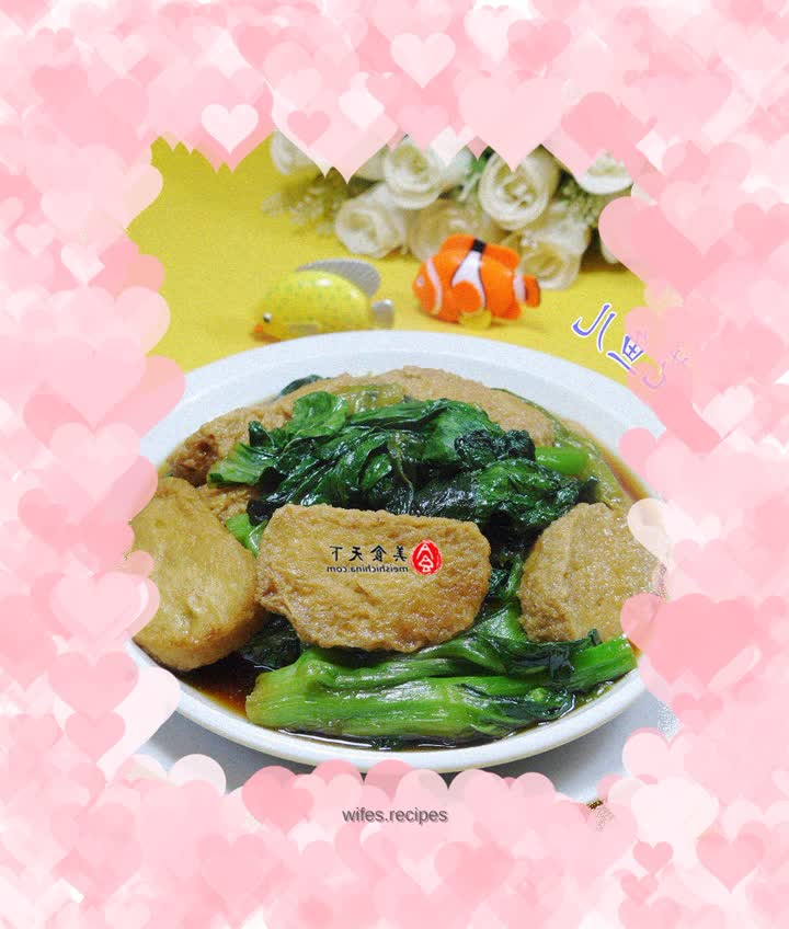 Small vegetarian chicken and cabbage core