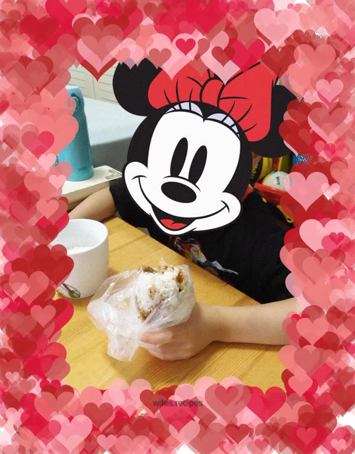 Breakfast rice balls