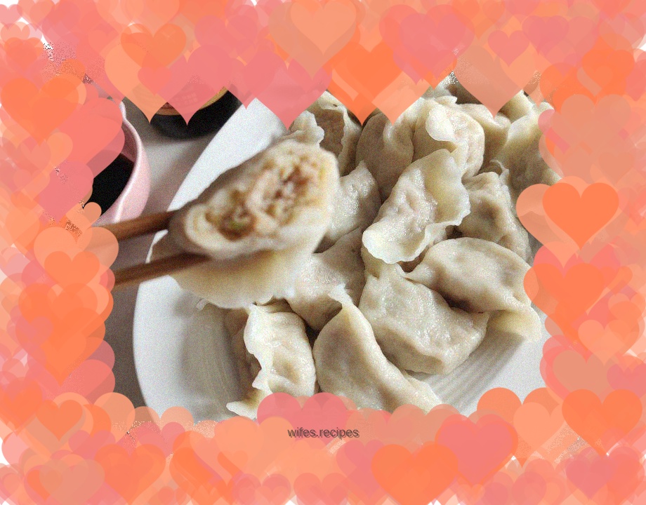 Pork and cabbage dumplings