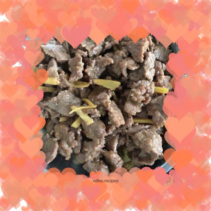 Stir-fried beef